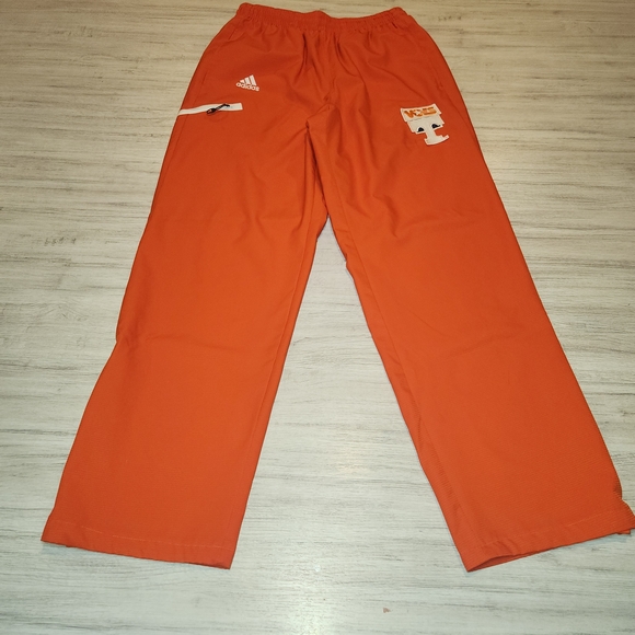 Vintage Adidas Climaproof Tennessee Vols Track Pants Adult Size Medium B3